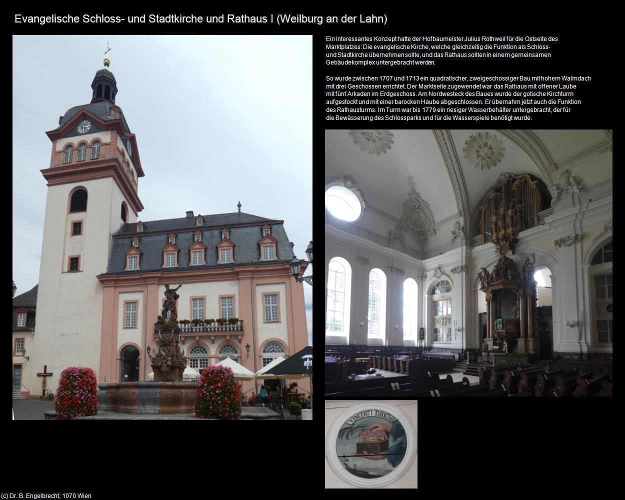 Ev. Kirche und Rathaus I (Weilburg an der Lahn) in Kulturatlas-HESSEN