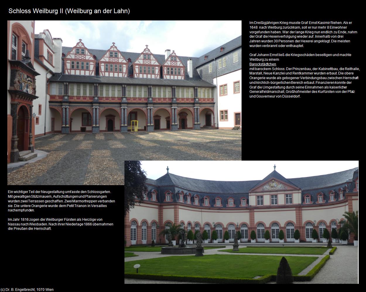 Schloss Weilburg II  (Weilburg an der Lahn) in Kulturatlas-HESSEN(c)B.Engelbrecht
