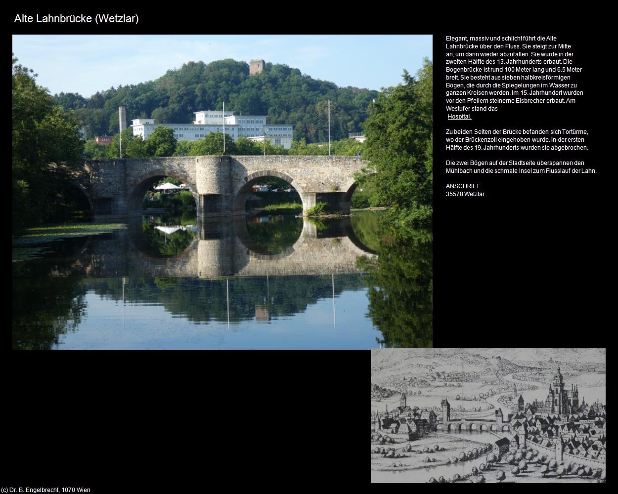 Alte Lahnbrücke (Wetzlar) in Kulturatlas-HESSEN(c)B.Engelbrecht