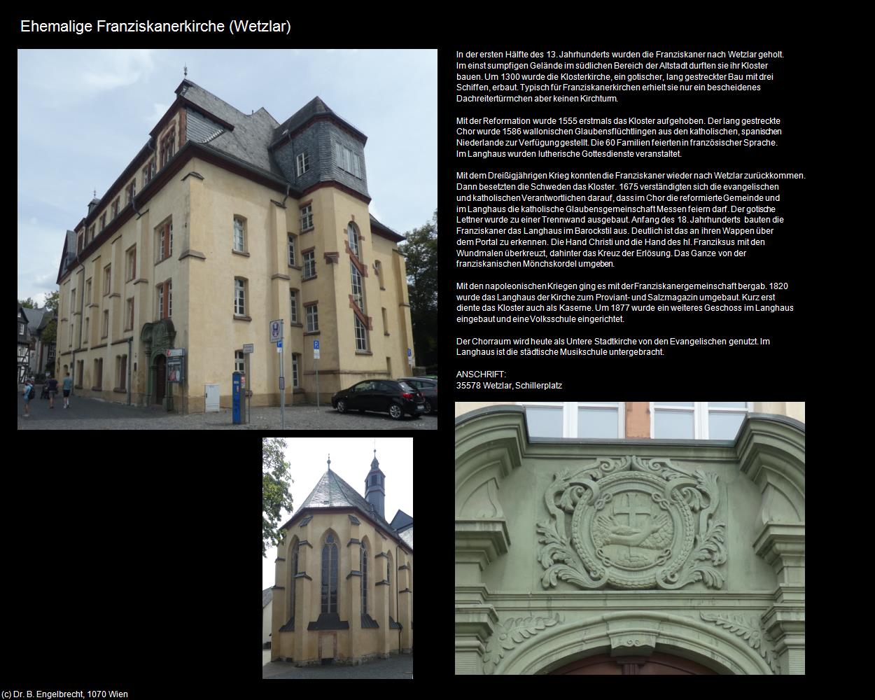 Ehem. Franziskanerkirche (Wetzlar) in Kulturatlas-HESSEN