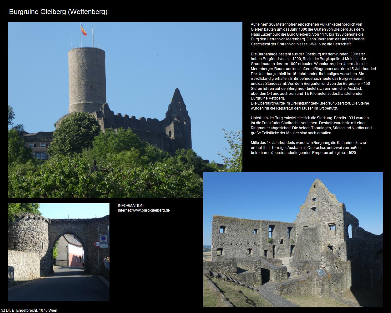 Burgruine Gleiberg (Wettenberg) in Kulturatlas-HESSEN(c)B.Engelbrecht