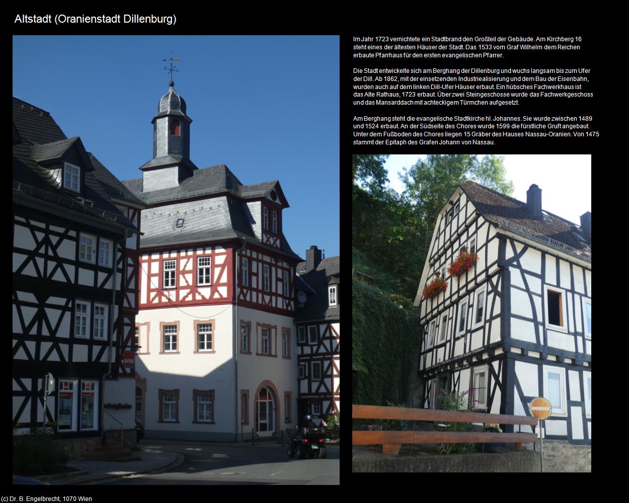 Altstadt (Oranienstadt Dillenburg) in Kulturatlas-HESSEN