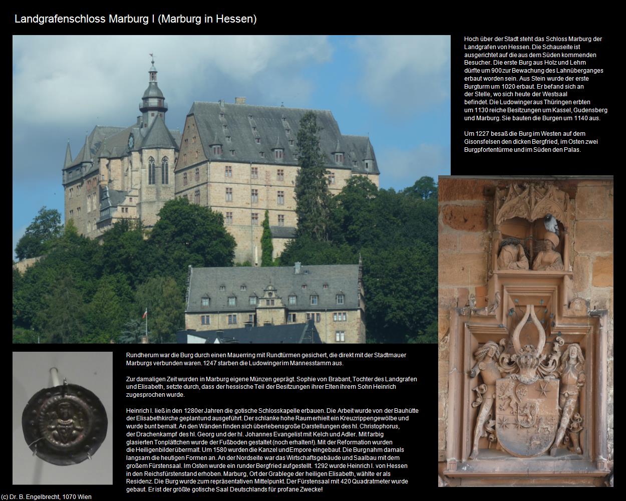 Landgrafenschloss Marburg I  (Marburg in Hessen) in Kulturatlas-HESSEN