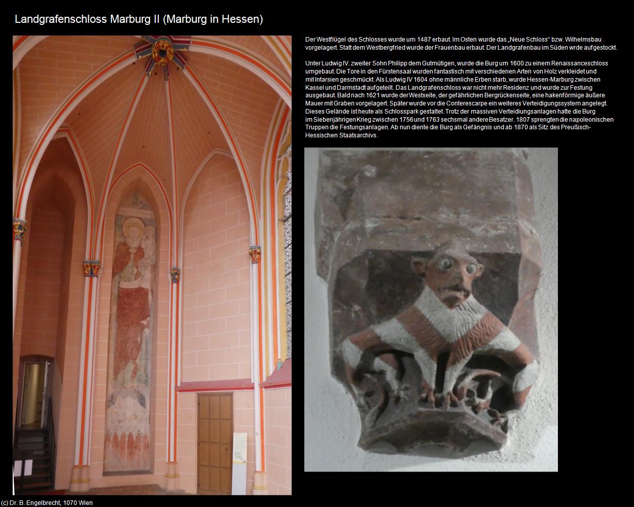 Landgrafenschloss Marburg II (Marburg in Hessen) in Kulturatlas-HESSEN