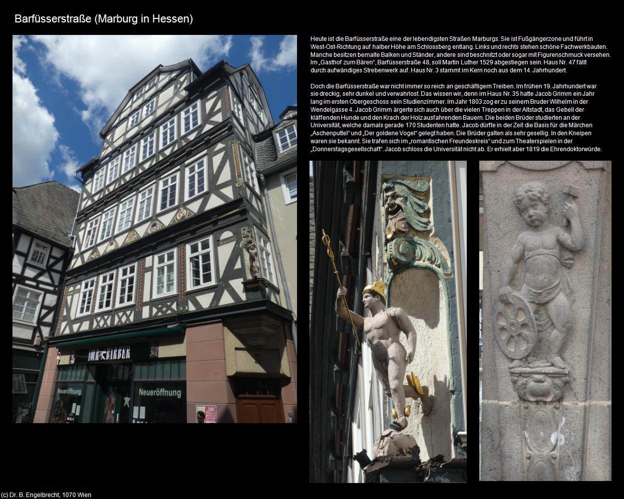 Barfüsserstraße (Marburg in Hessen) in Kulturatlas-HESSEN