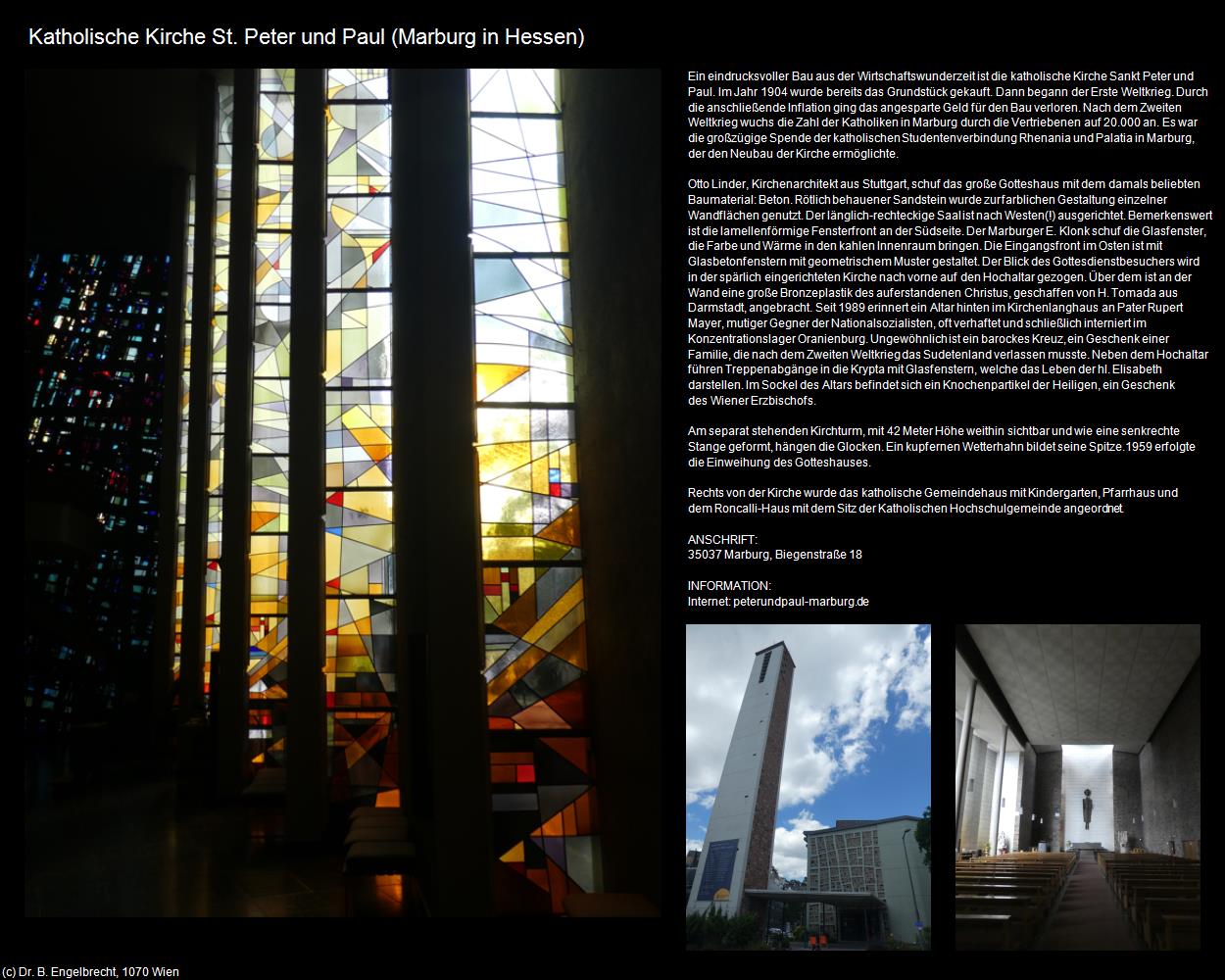 Kath. Kirche St. Peter und Paul (Marburg in Hessen) in Kulturatlas-HESSEN