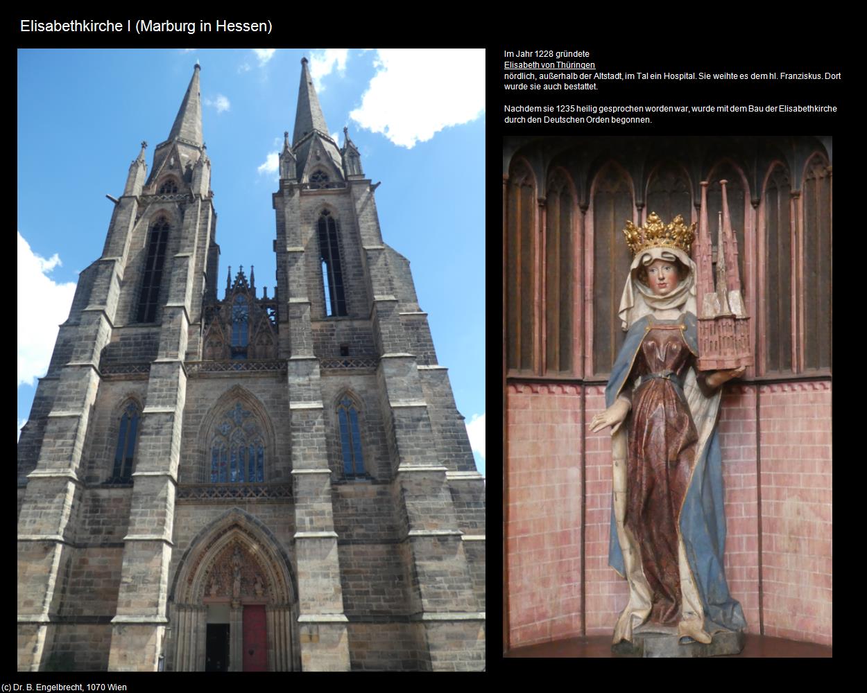 Elisabethkirche I (Marburg in Hessen) in Kulturatlas-HESSEN(c)B.Engelbrecht