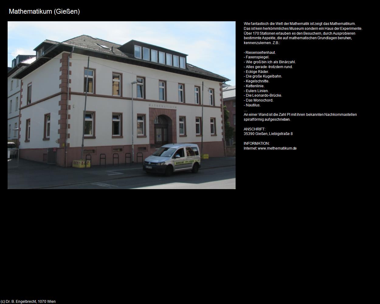 Mathematikum (Gießen) in Kulturatlas-HESSEN