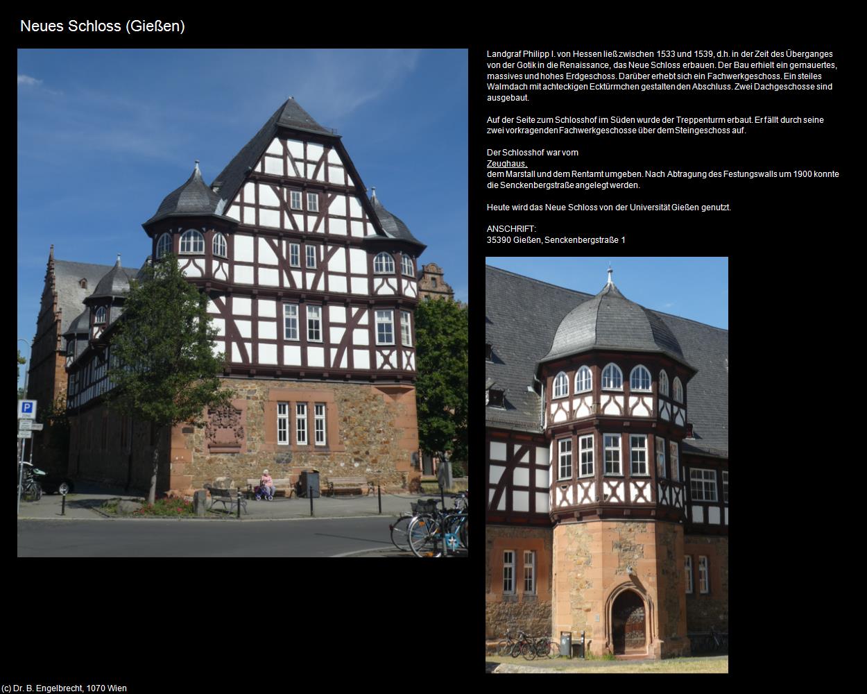 Neues Schloss (Gießen) in Kulturatlas-HESSEN(c)B.Engelbrecht