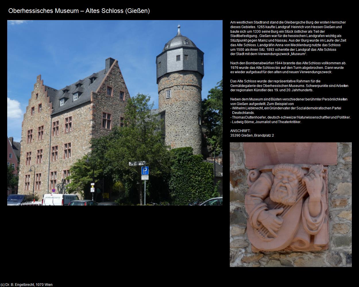 Oberhessisches Museum - Altes Schloss (Gießen) in Kulturatlas-HESSEN