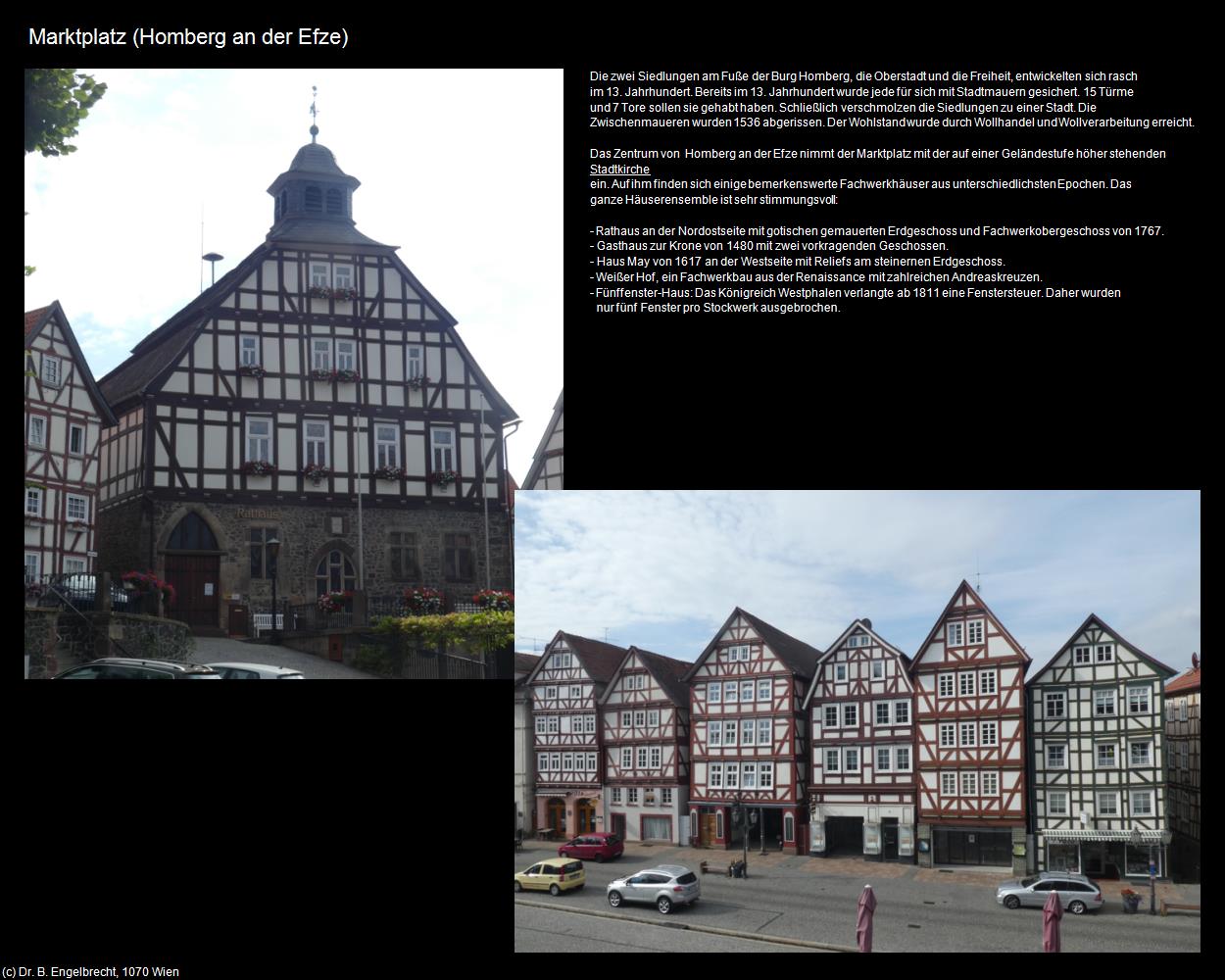 Marktplatz (Homberg an der Efze) in Kulturatlas-HESSEN(c)B.Engelbrecht