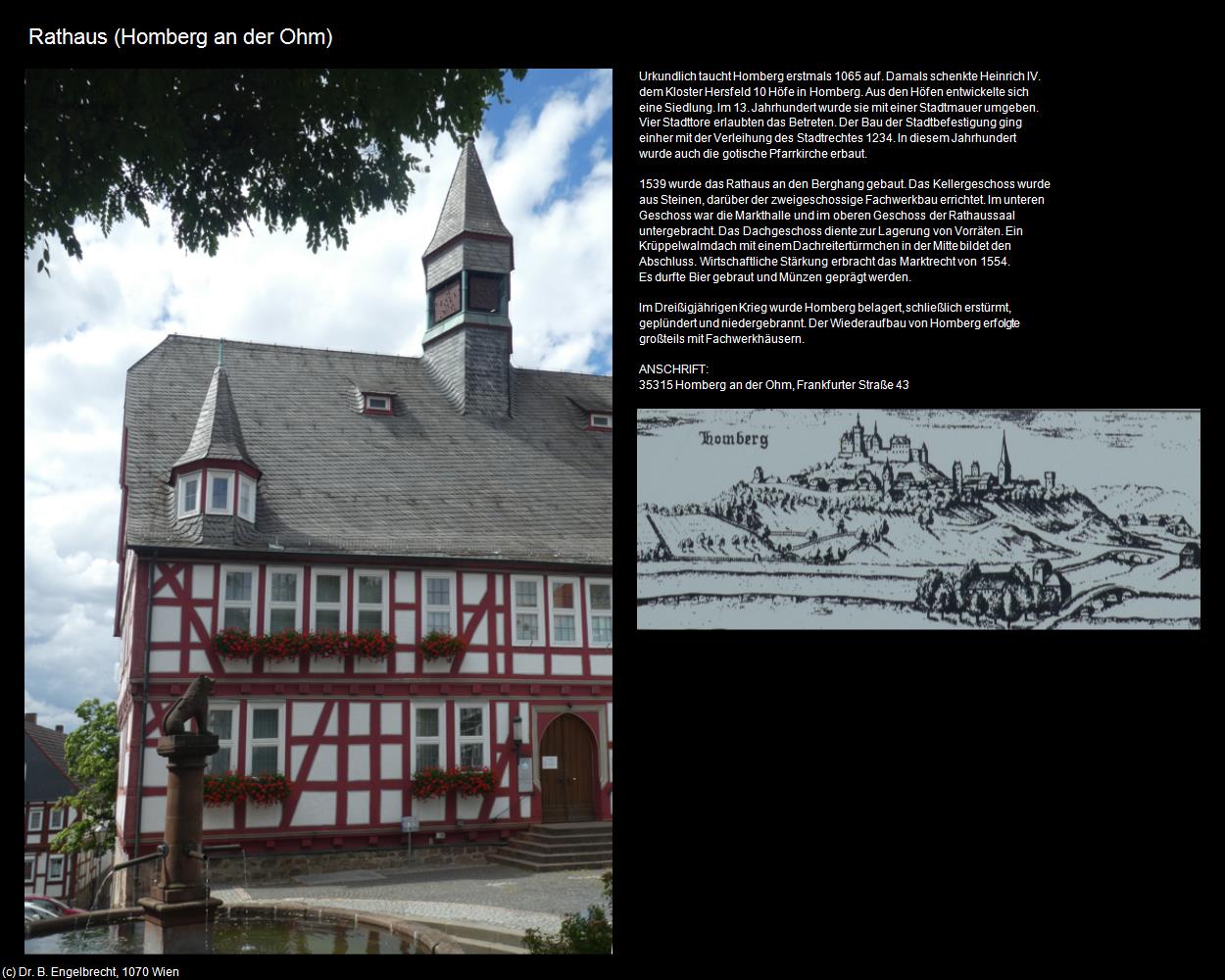 Rathaus (Homberg an der Ohm) in Kulturatlas-HESSEN