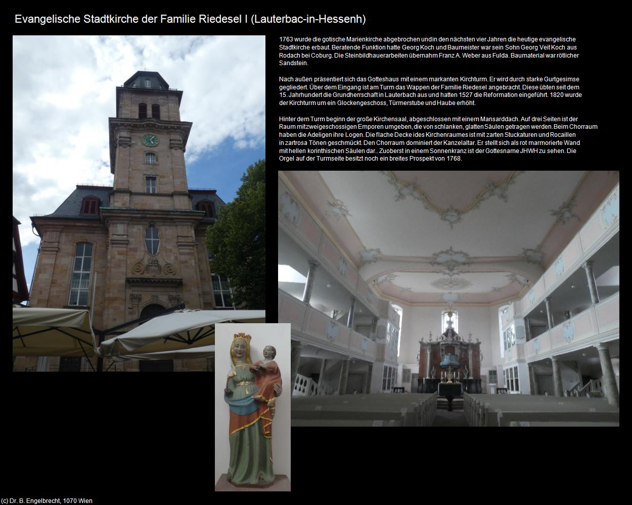 Ev. Stadtkirche der Familie Riedesel I (Lauterbach-in-Hessen) in Kulturatlas-HESSEN