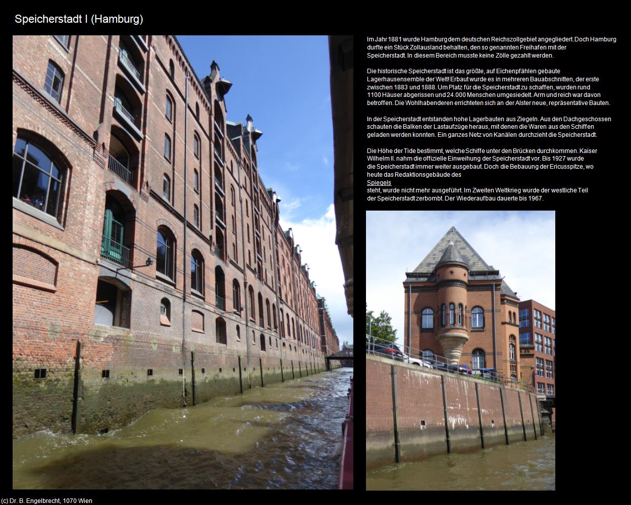 Speicherstadt I (Hamburg (DEU-HH) ) in Kulturatlas-NORDDEUTSCHLAND(c)B.Engelbrecht