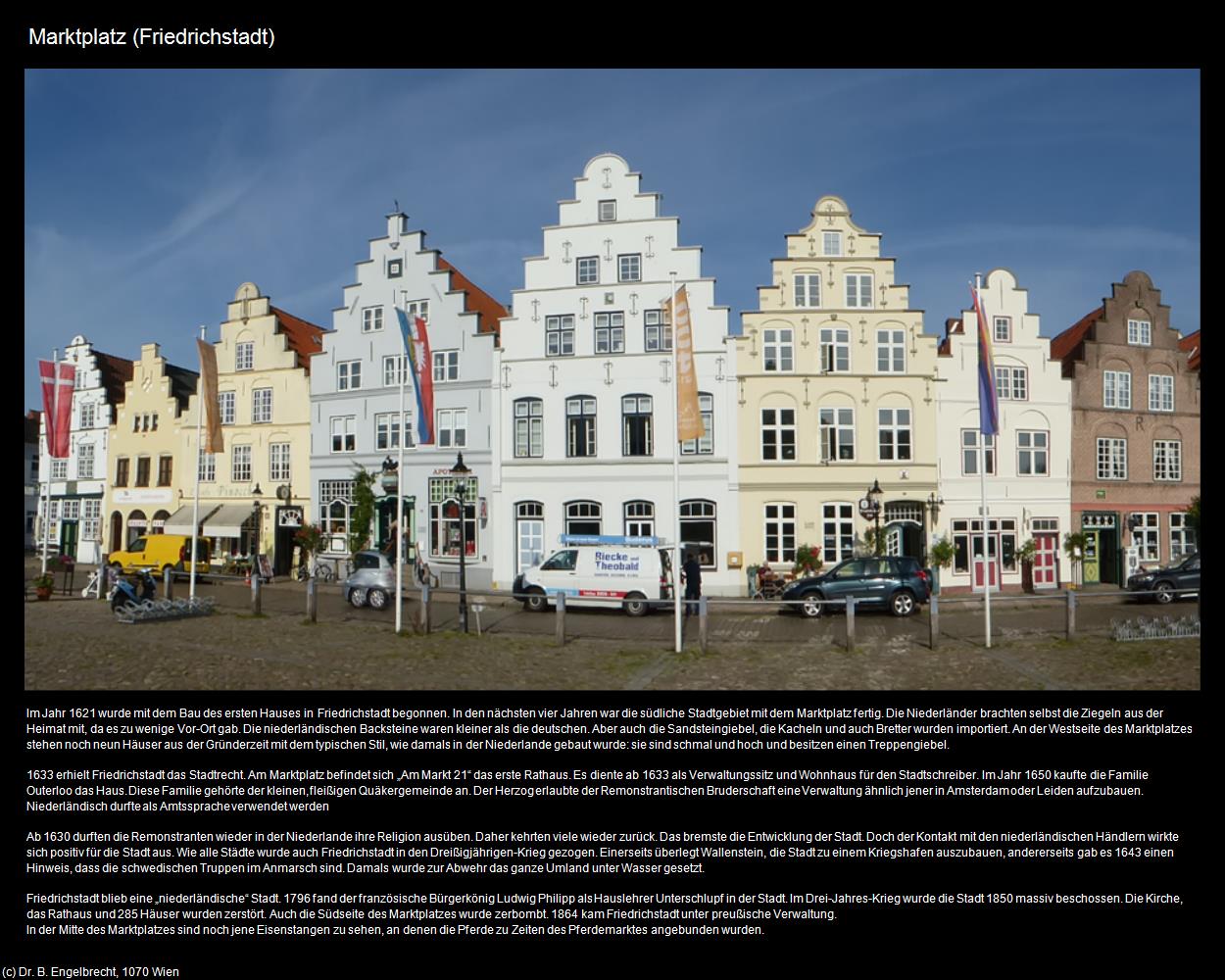 Marktplatz (Friedrichstadt (DEU-SH)) in Kulturatlas-NORDDEUTSCHLAND