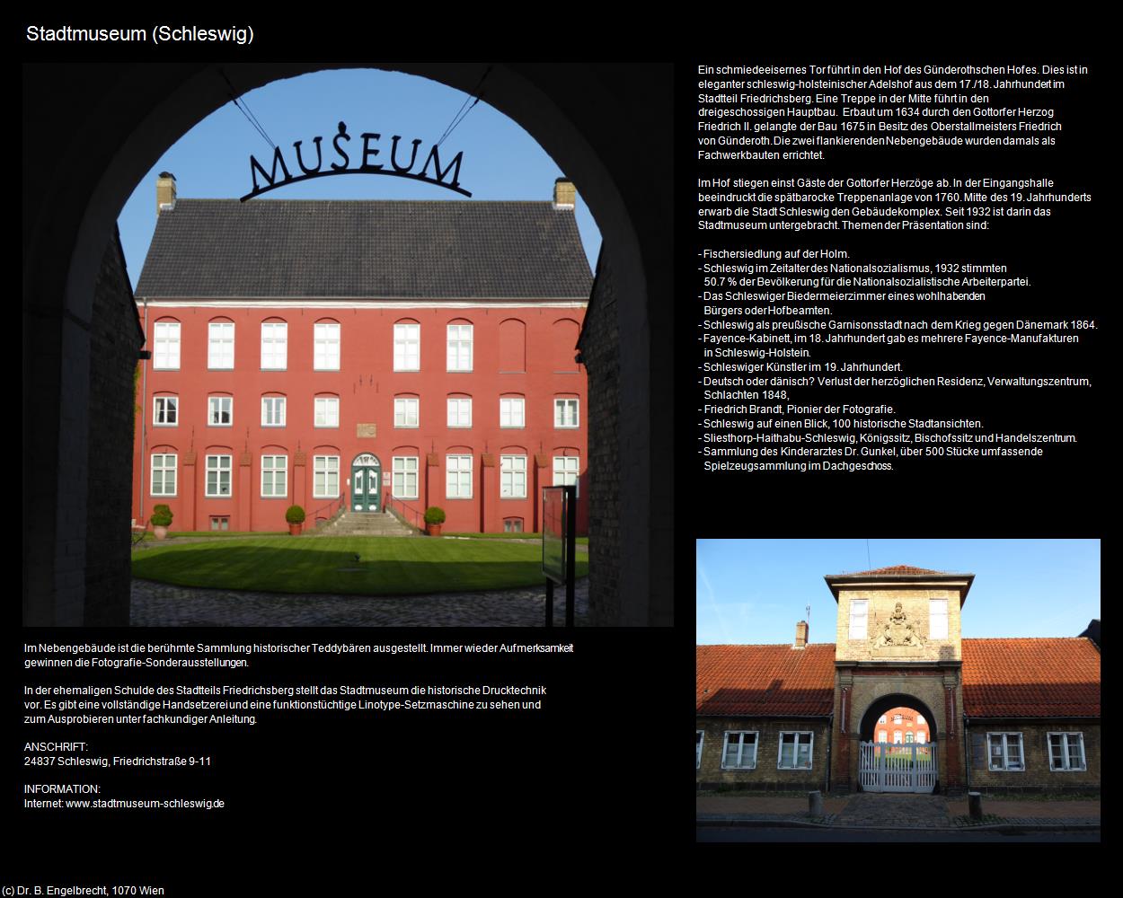 Stadtmuseum (Schleswig (DEU-SH)) in Kulturatlas-NORDDEUTSCHLAND