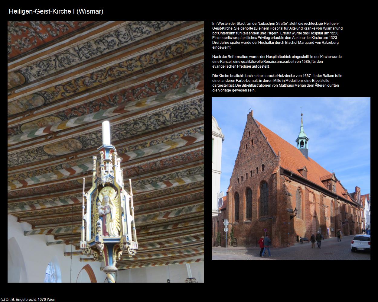 Heilig-Geist-Spital und Kirche I (Wismar) in Kulturatlas-MECKLENBURG-VORPOMMERN