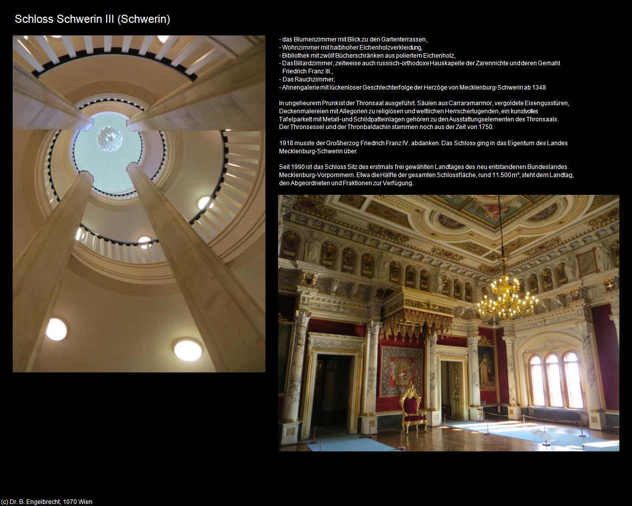 Schloss Schwerin III (Schwerin) in Kulturatlas-MECKLENBURG-VORPOMMERN