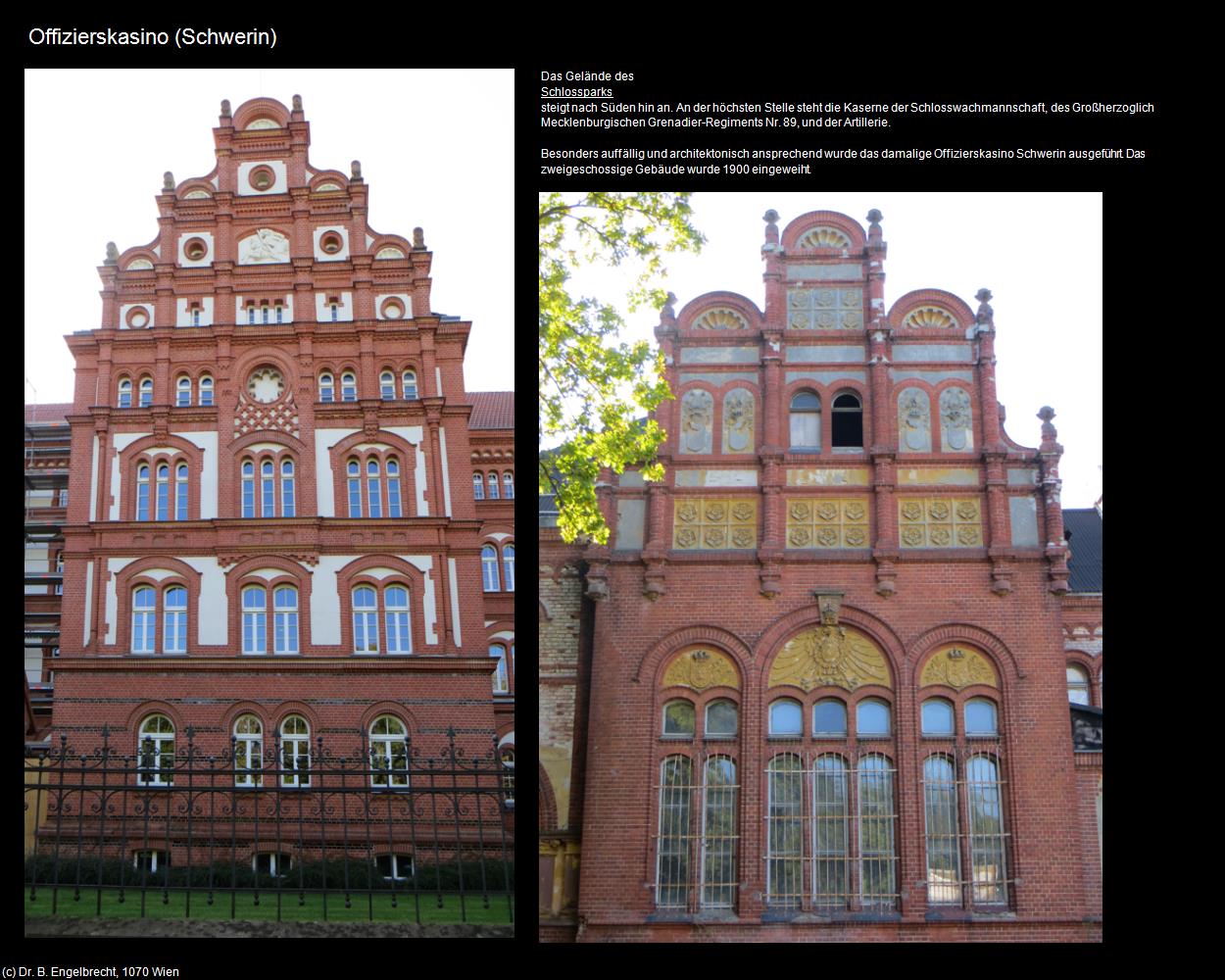 Offizierskasino (Schwerin) in Kulturatlas-MECKLENBURG-VORPOMMERN(c)B.Engelbrecht