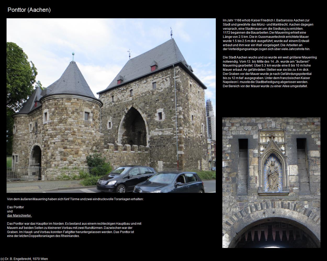 Pont tor (Aachen (DEU-NW)) in Kulturatlas-NORDRHEIN-WESTFALEN(c)B.Engelbrecht