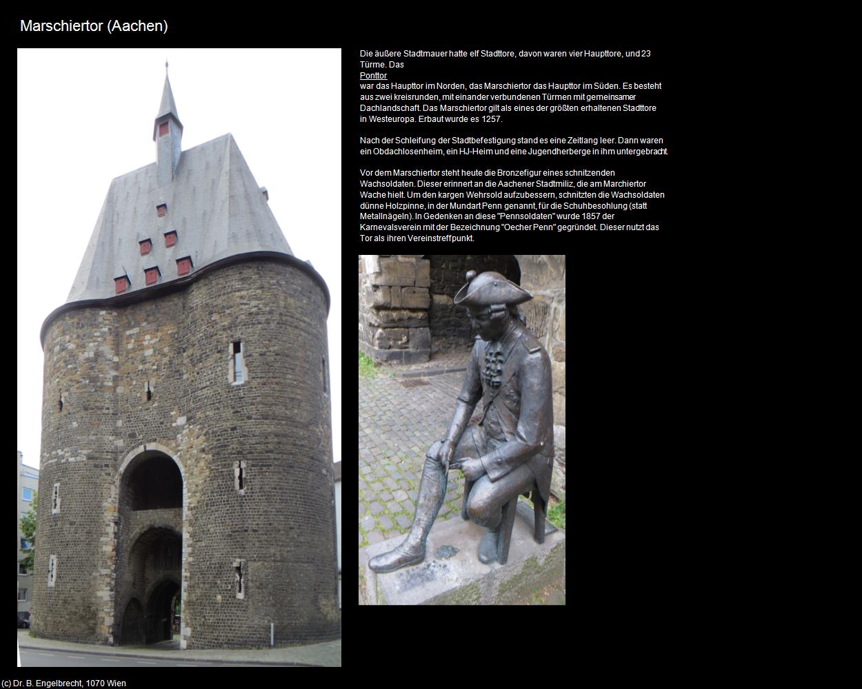 Marschiertor (Aachen (DEU-NW)) in Kulturatlas-NORDRHEIN-WESTFALEN(c)B.Engelbrecht