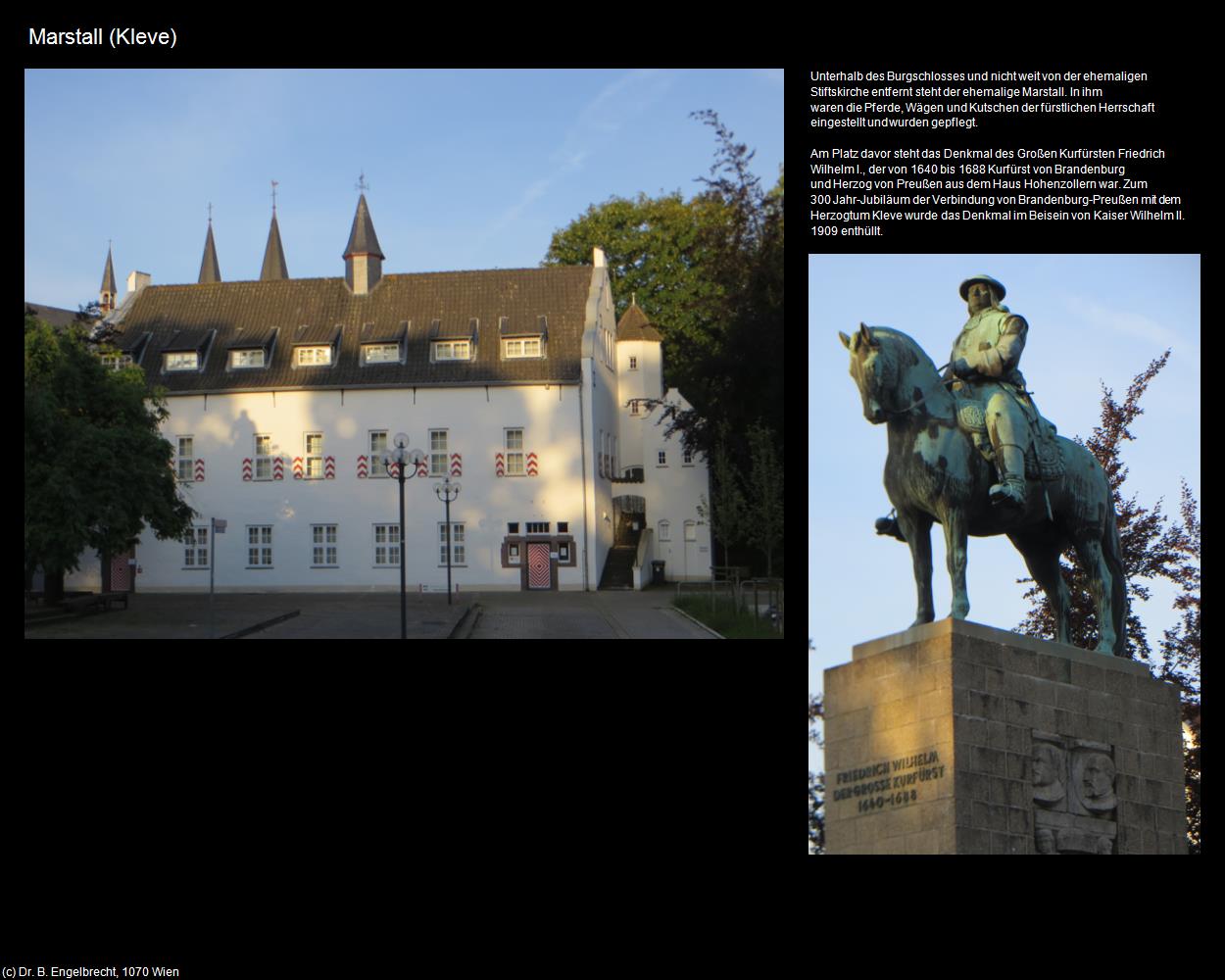 Marstall (Kleve (DEU-NW)) in Kulturatlas-NORDRHEIN-WESTFALEN
