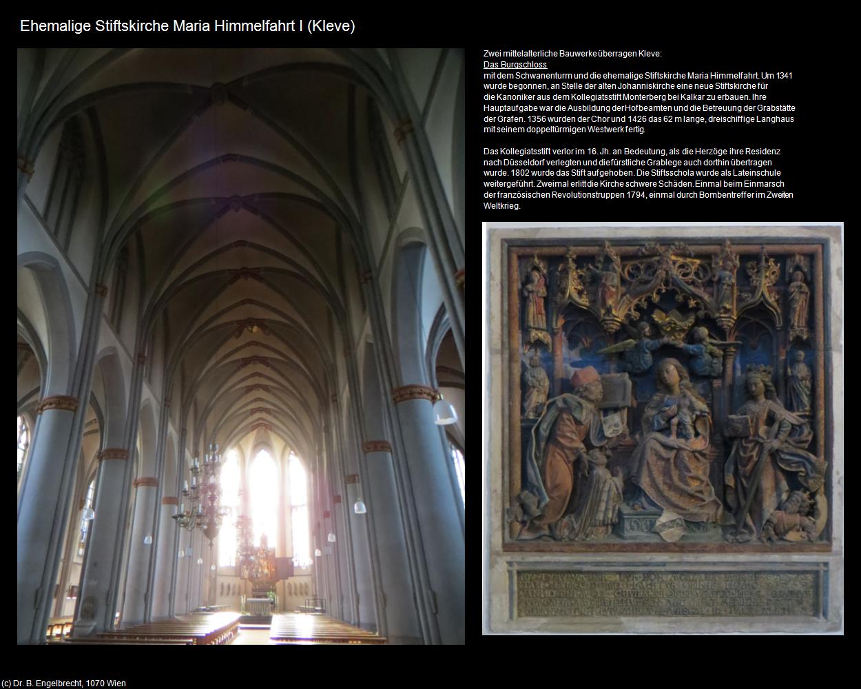 Ehem. Stiftskirche Maria Himmelfahrt I (Kleve (DEU-NW)) in Kulturatlas-NORDRHEIN-WESTFALEN(c)B.Engelbrecht
