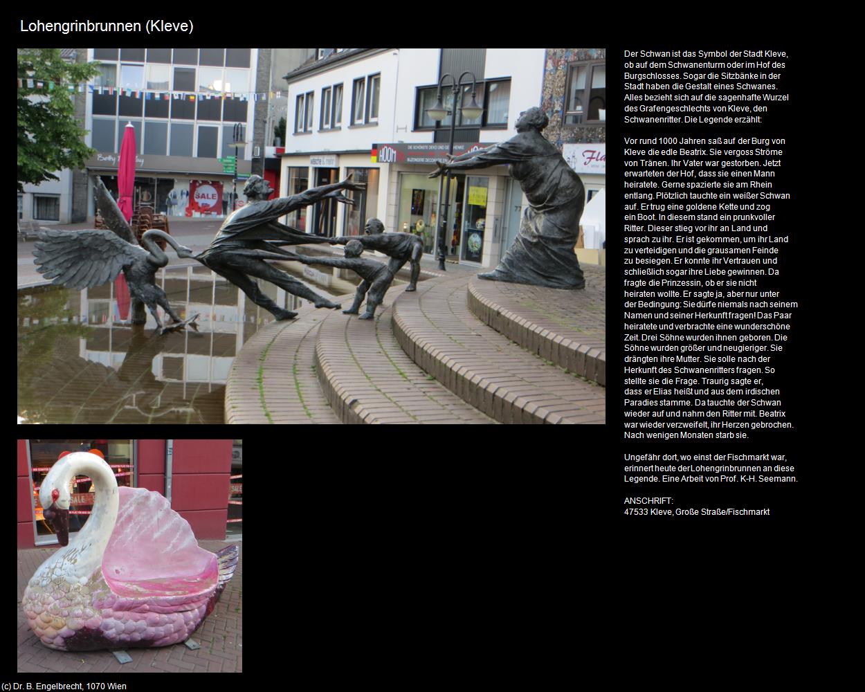 Lohengrinbrunnen (Kleve (DEU-NW)) in Kulturatlas-NORDRHEIN-WESTFALEN