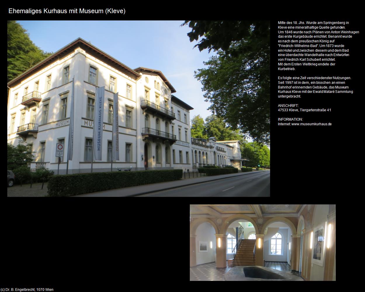 Ehem. Kurhaus mit Museum (Kleve (DEU-NW)) in Kulturatlas-NORDRHEIN-WESTFALEN