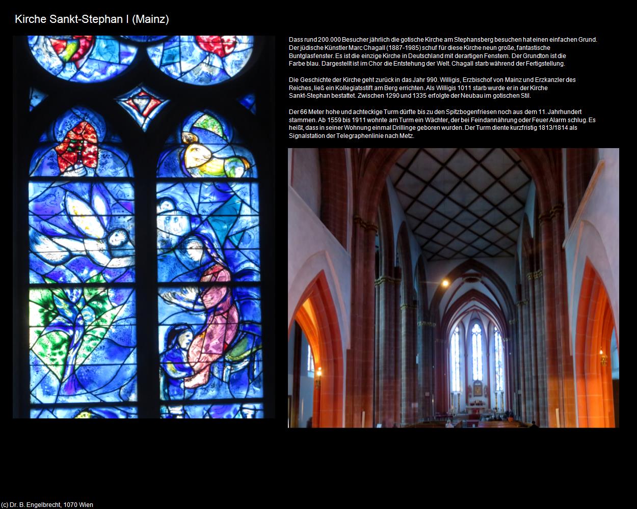 Kirche Sankt-Stephan I  (Mainz (DEU-RP)) in RHEINLAND-PFALZ und SAARLAND