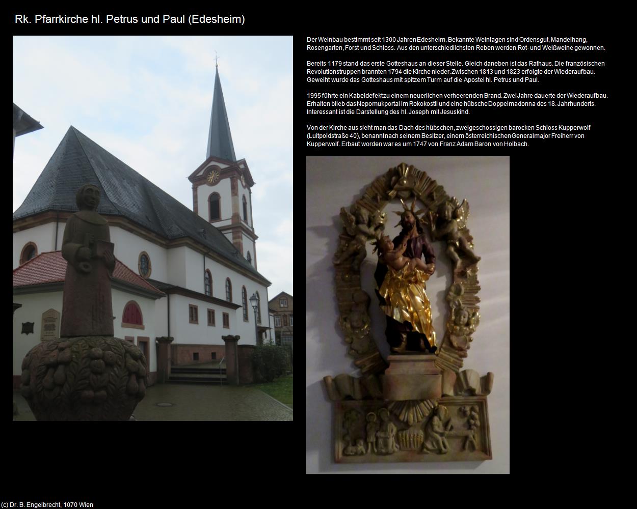 Pfk. hl. Petrus und Paul (Edesheim (DEU-RP)) in RHEINLAND-PFALZ und SAARLAND