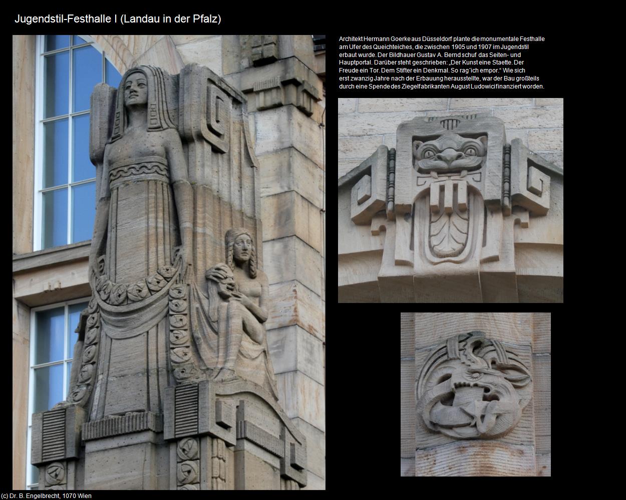 Jugendstil-Festhalle I (Landau in der Pfalz (DEU-RP)) in RHEINLAND-PFALZ und SAARLAND