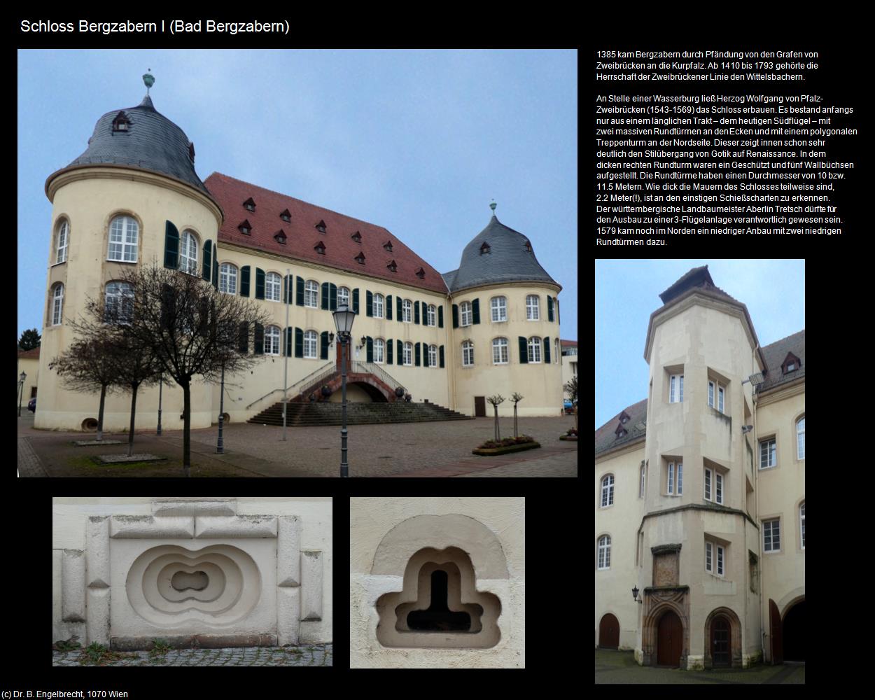 Schloss Bergzabern I (Bad Bergzabern (DEU-RP)) in RHEINLAND-PFALZ und SAARLAND