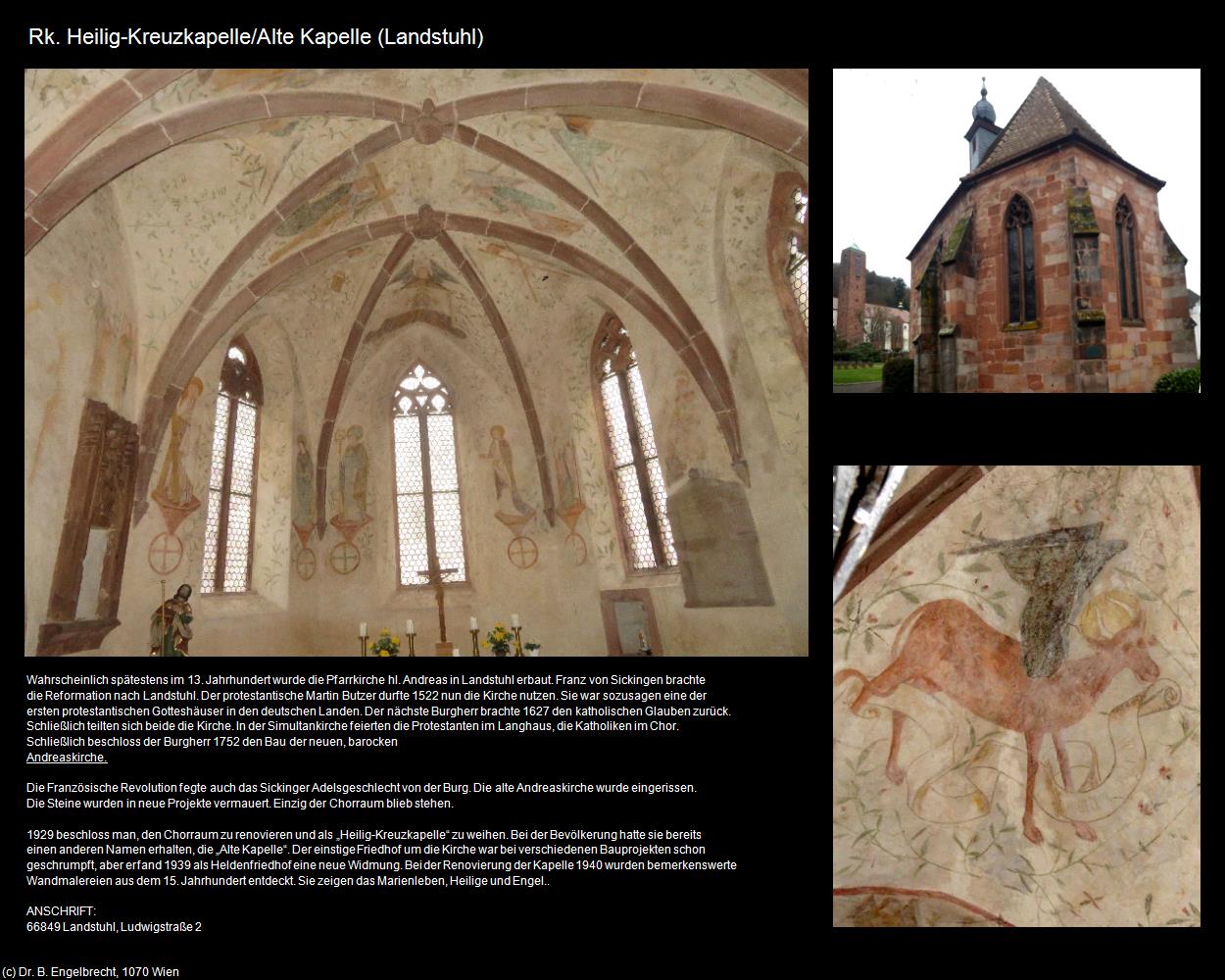 Rk. Heilig-Kreuzkapelle/Alte Kapelle (Landstuhl (DEU-RP)) in RHEINLAND-PFALZ und SAARLAND(c)B.Engelbrecht