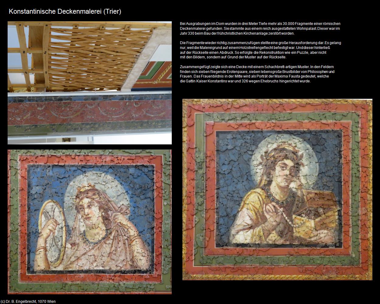Konstantinische Deckenmalerei (Trier (DEU-RP)) in RHEINLAND-PFALZ und SAARLAND