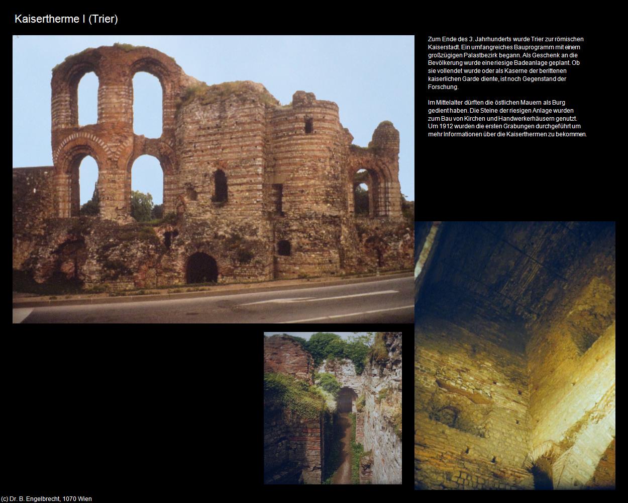 Kaisertherme I (Trier (DEU-RP)) in RHEINLAND-PFALZ und SAARLAND