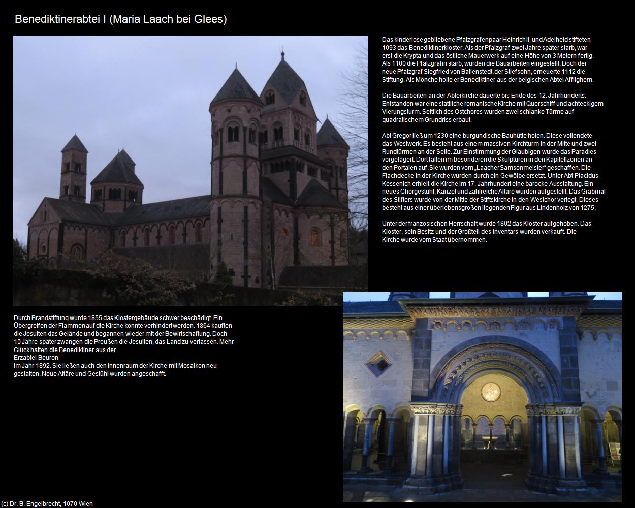 Benediktinerabtei I (Maria Laach (DEU-RP)) in RHEINLAND-PFALZ und SAARLAND(c)B.Engelbrecht