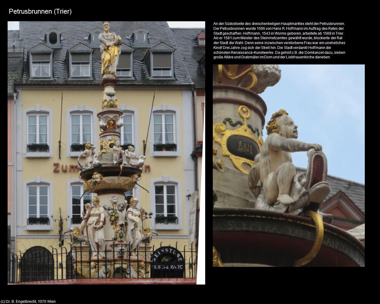 Petrusbrunnen (Trier (DEU-RP)) in RHEINLAND-PFALZ und SAARLAND