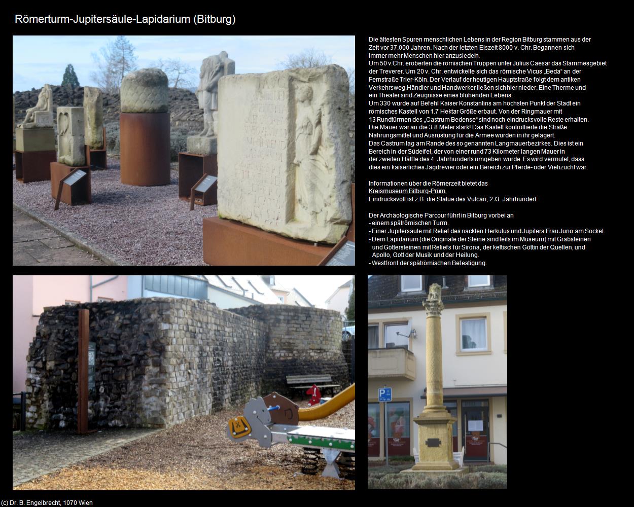 Römerturm-Jupitersäule-Lapidarium (Bitburg (DEU-RP)) in RHEINLAND-PFALZ und SAARLAND(c)B.Engelbrecht