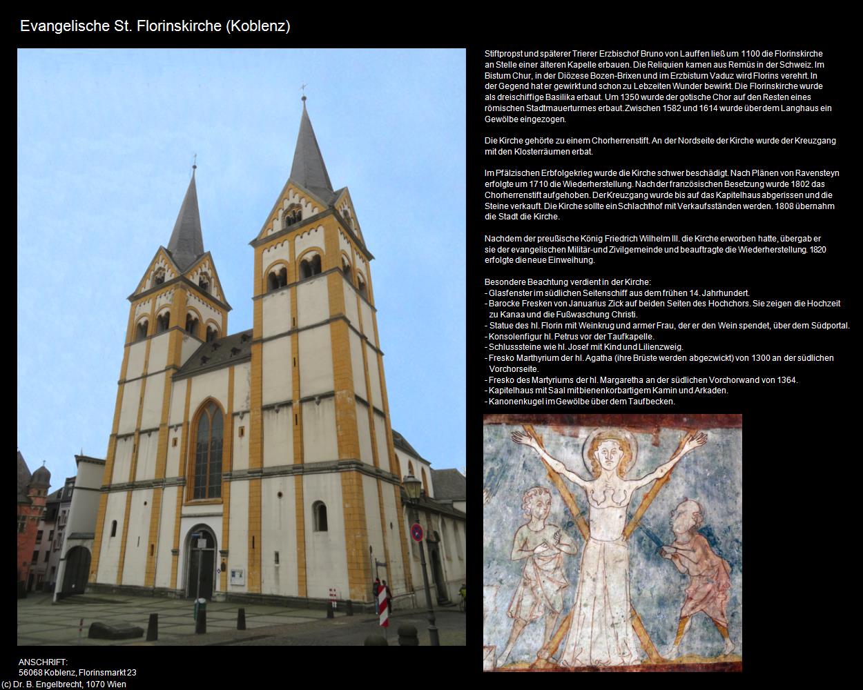 Ev. St. Florinskirche (Koblenz (DEU-RP)) in RHEINLAND-PFALZ und SAARLAND