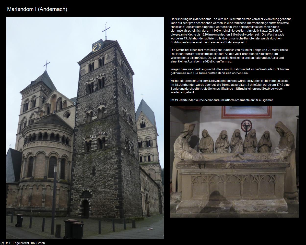 Mariendom I  (Andernach (DEU-RP)) in RHEINLAND-PFALZ und SAARLAND