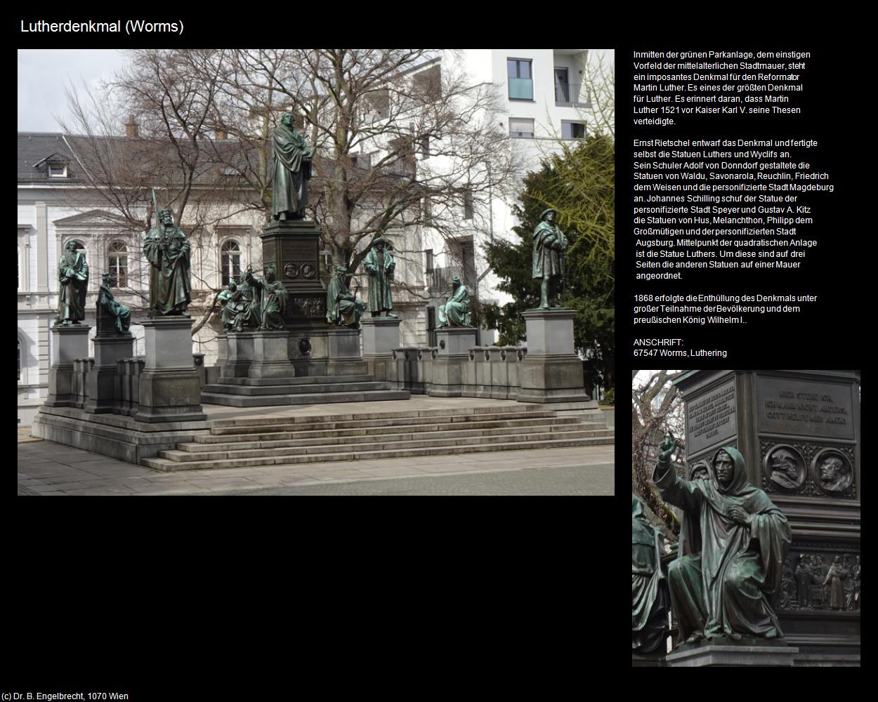 Lutherdenkmal (Worms (DEU-RP)) in RHEINLAND-PFALZ und SAARLAND