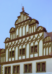 Marktplatz mit Stadthaus und Cranachhaus (Weimar)