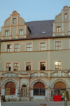 Marktplatz mit Stadthaus und Cranachhaus (Weimar)