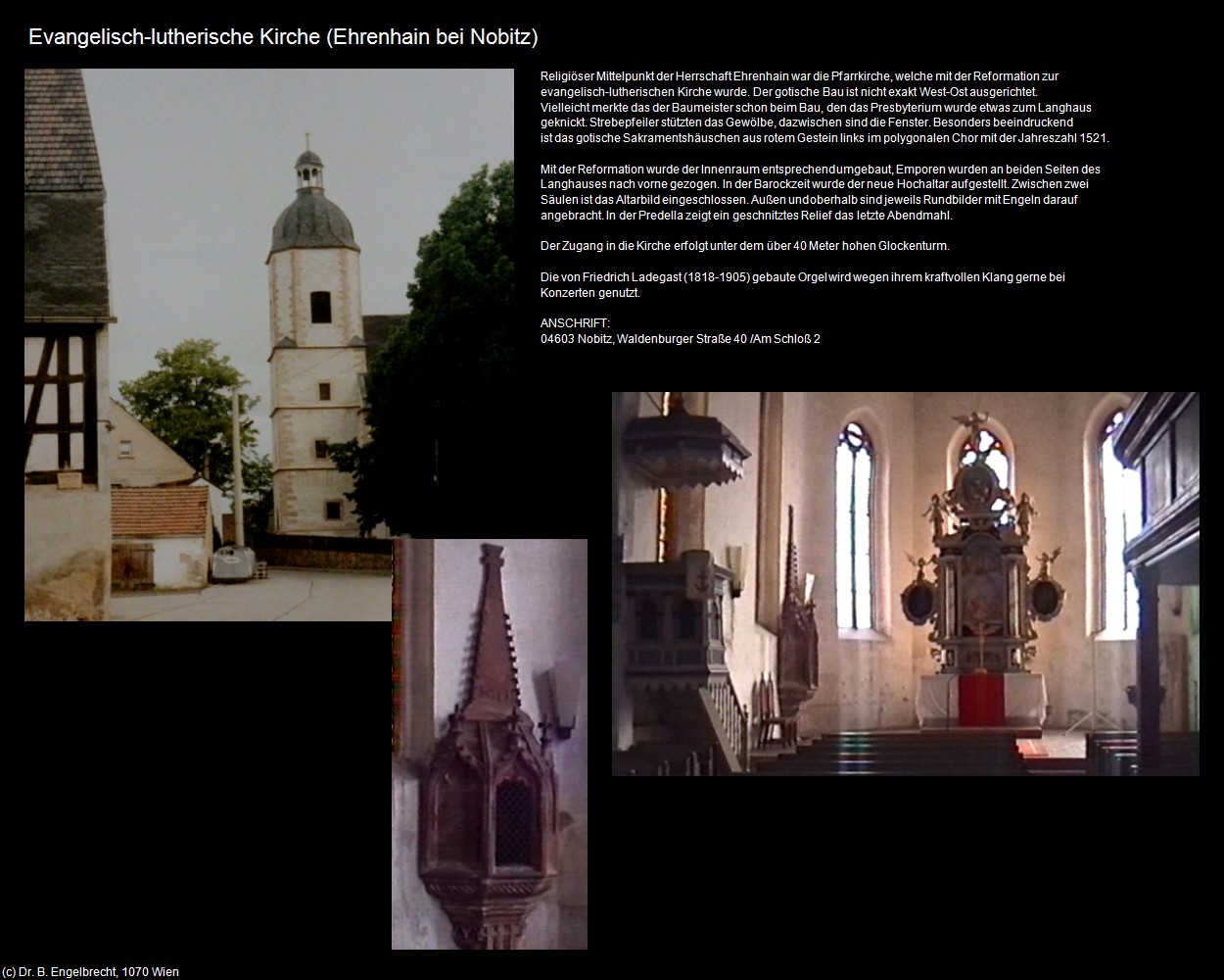 Ev. Kirche (Ehrenhain) (Ehrenhain bei Nobitz) in Kulturatlas-THÜRINGEN