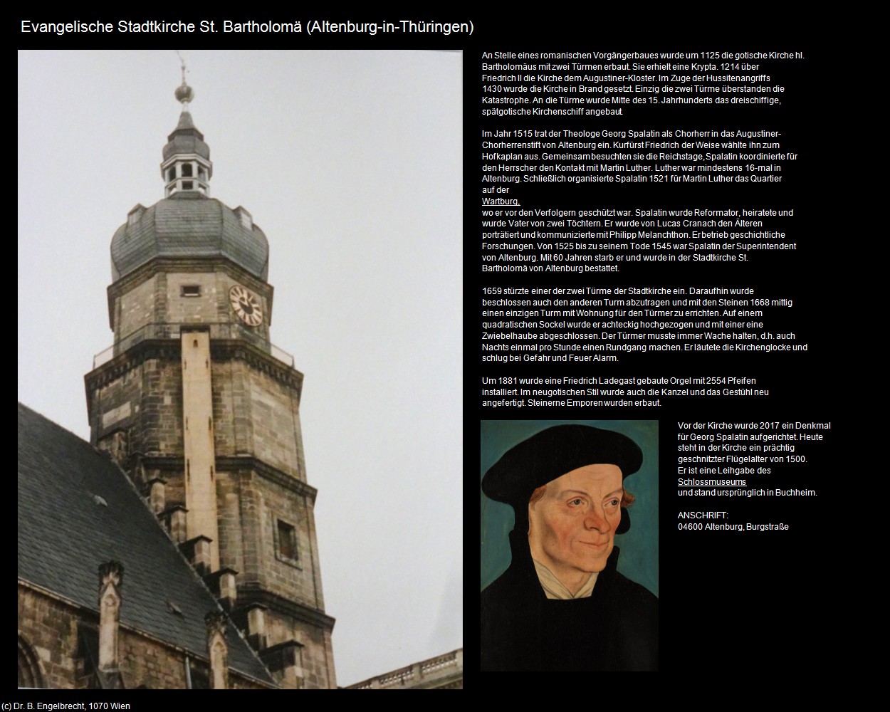 Ev. Stadtk. St. Bartholomä (Altenburg-in-Thüringen) in Kulturatlas-THÜRINGEN(c)B.Engelbrecht