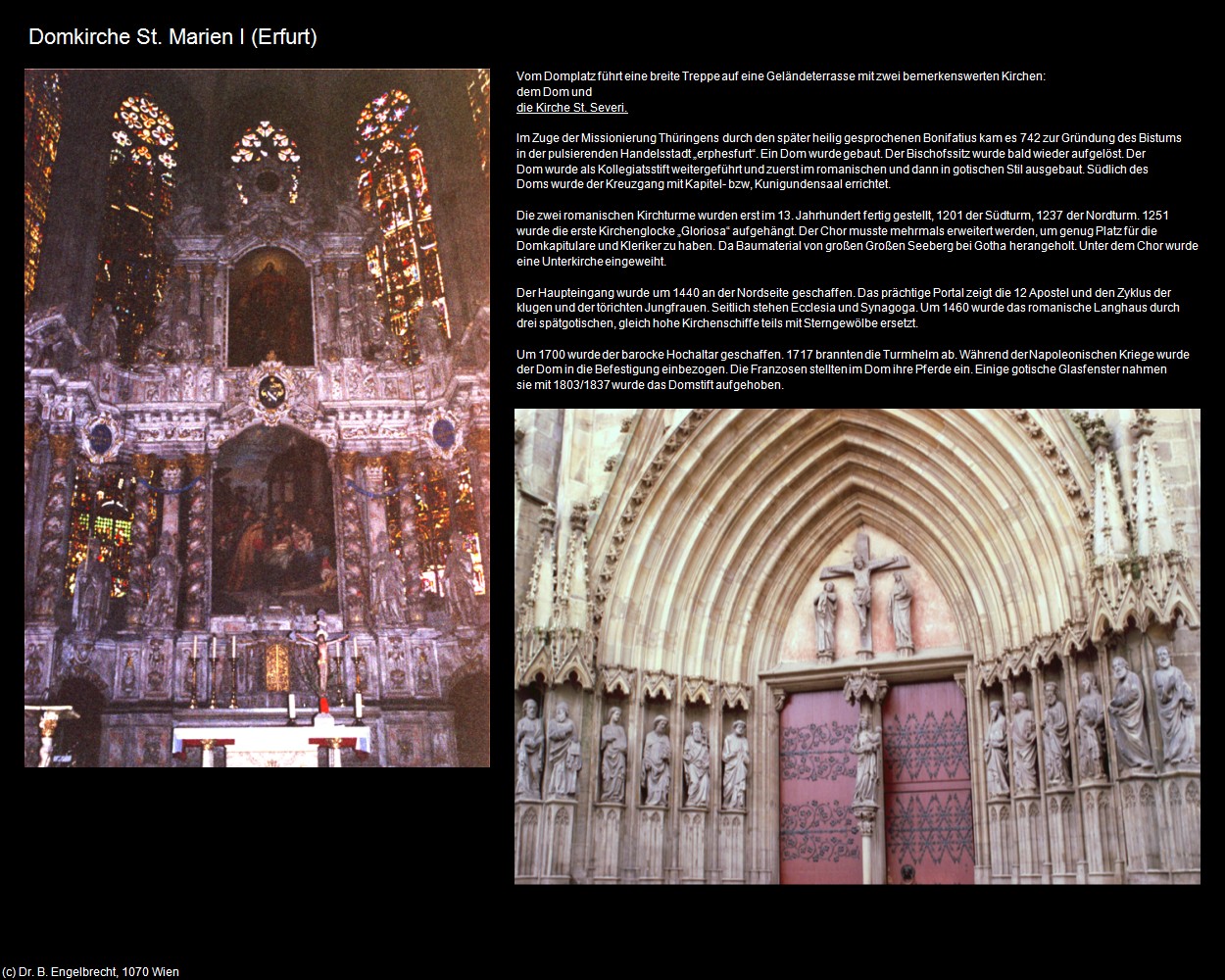 Domkirche St. Marien I (Erfurt) in Kulturatlas-THÜRINGEN(c)B.Engelbrecht