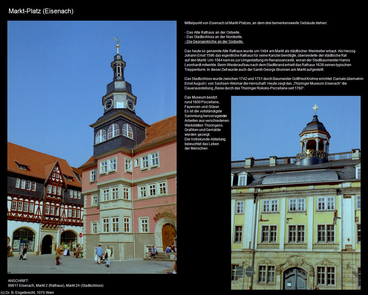 Markt-Platz (Eisenach) in Kulturatlas-THÜRINGEN(c)B.Engelbrecht