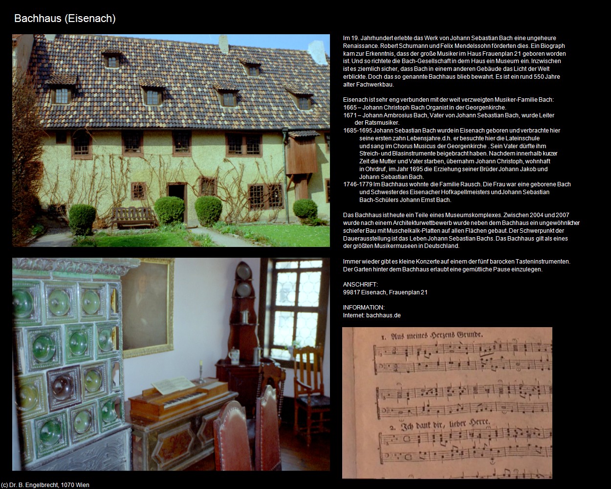 Bachhaus (Eisenach) in Kulturatlas-THÜRINGEN