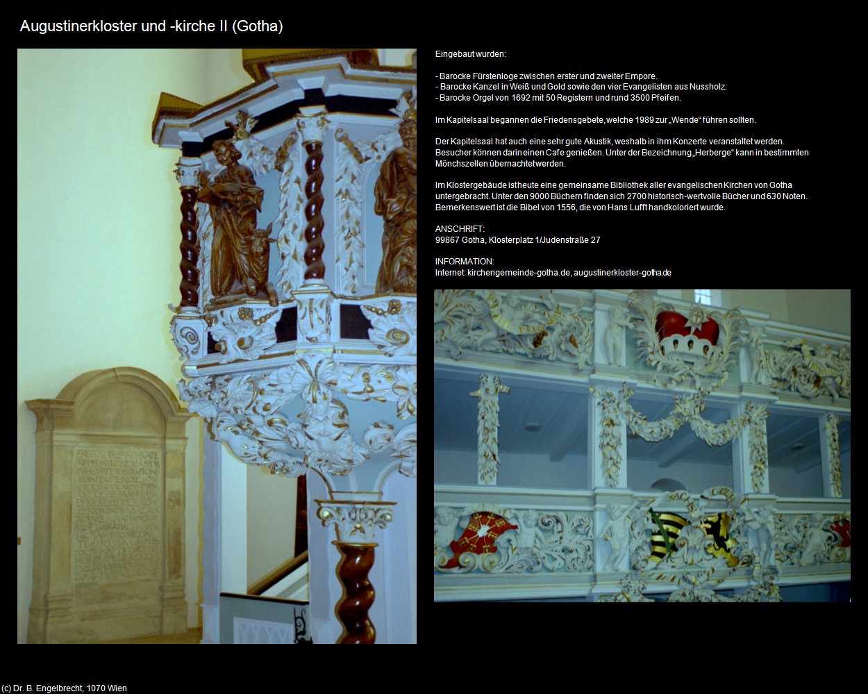 Augustinerkloster und -kirche II (Gotha) in Kulturatlas-THÜRINGEN
